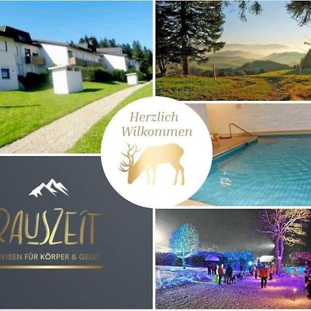 Urlaub Auf 1.000 Meter Hoehe Mit Pool Und Sauna Schönwalde Esterno foto